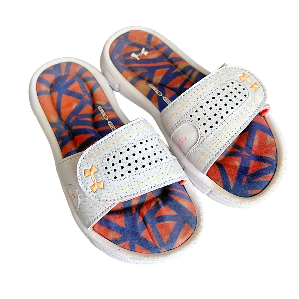 Under Armour big girl Size 1. Ignite Edge
VIlI Slide Sandals